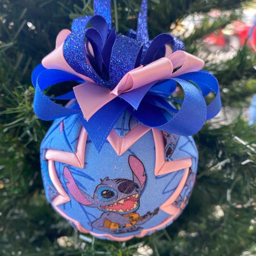 Stitch Quilted Star Ornament Handmade